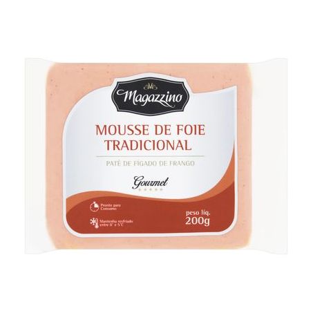 Pate Magazzino Fígado Frango Tradicional 200g