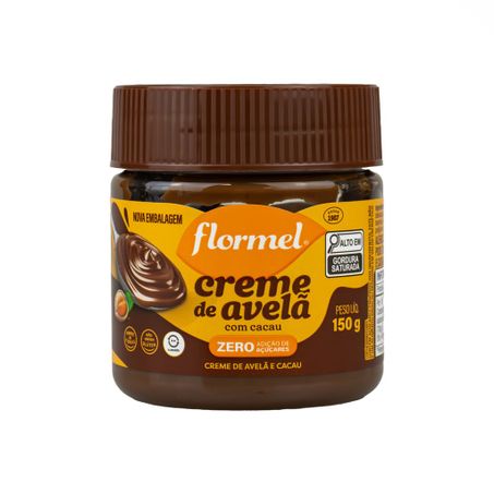 CREME DE AVELA COM CACAU 150G FLORMEL
