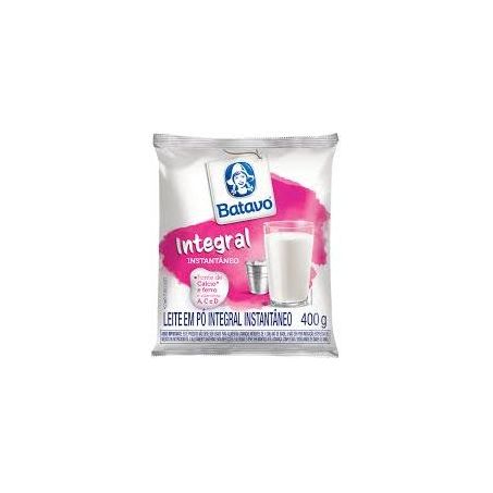 Leite em po batavo integral inst.sache 400g