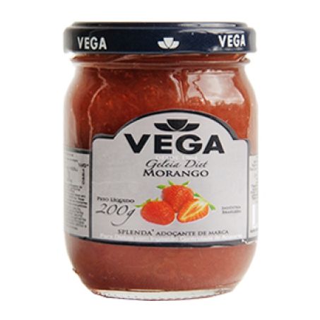 GELEIA VEGA 200G DIET MORANGO