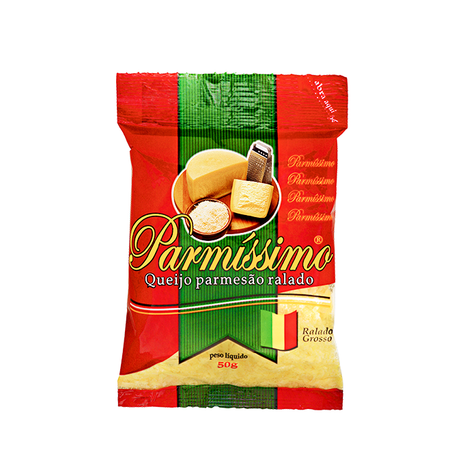 QUEIJO PARMESÃO RALADO PARMÍSSIMO 50G