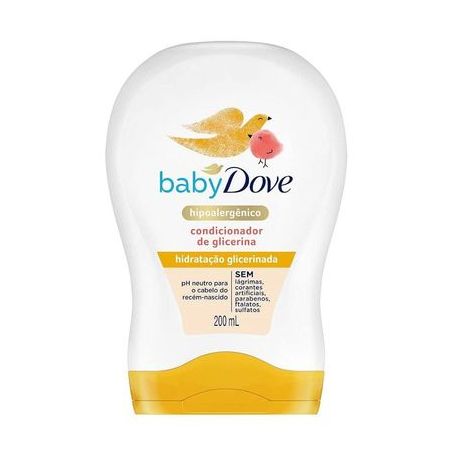 Condicionador Baby Dove de Glicerina Frasco 200ml