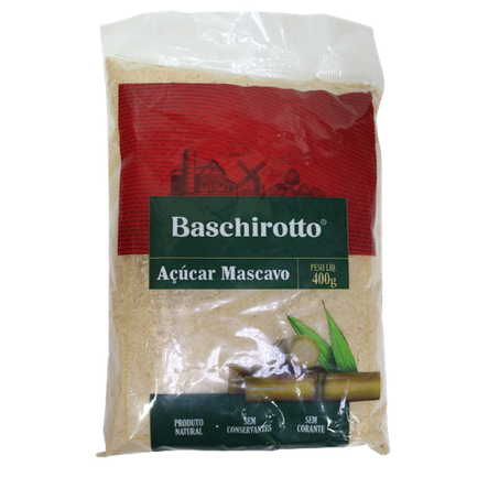 ACUCAR MASCAVO BASCHIROTTO 400G