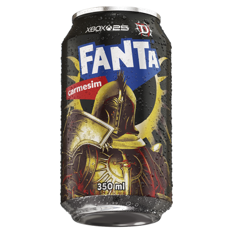 REFRIGERANTE FANTA CARMESIM XBOX25 LATA 350ML