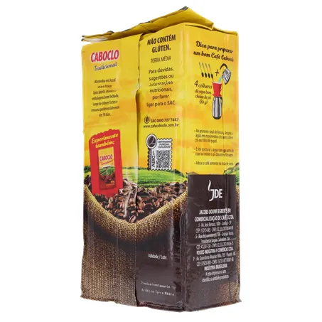 Cafe Em Po Caboclo a Vacuo Tradicional 500g 360-22