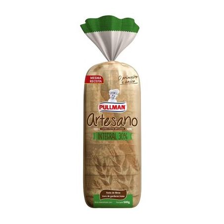 PAO ARTESANO INTEGRAL  PULLMAN 500G