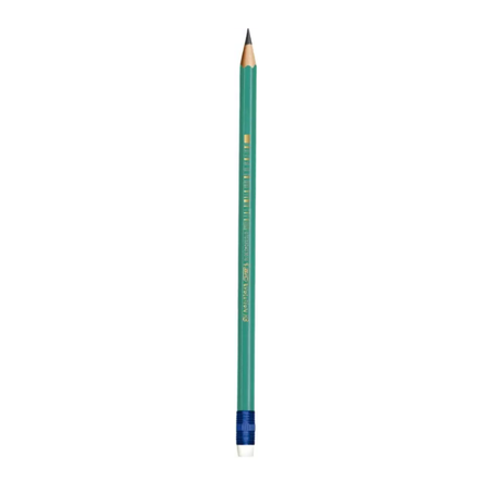 LÁPIS GRAFITE EVOLUTION SEXTAVADO C/ BORRACHA BIC