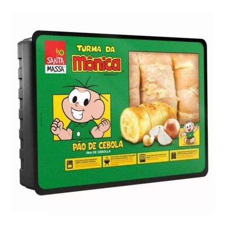 PÃO DE CEBOLA SANTA MASSA TURMA DA MONICA 400G