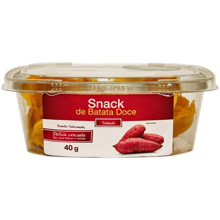 Snack de Batata Doce Salgado DaBanana 40G