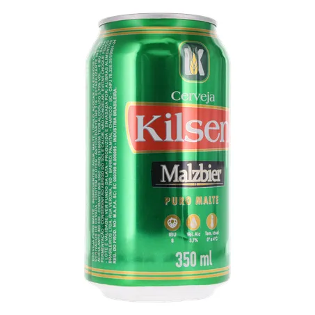CERVEJA KILSEN MALZBIER PURO MALTE LATA 350ML 360-33