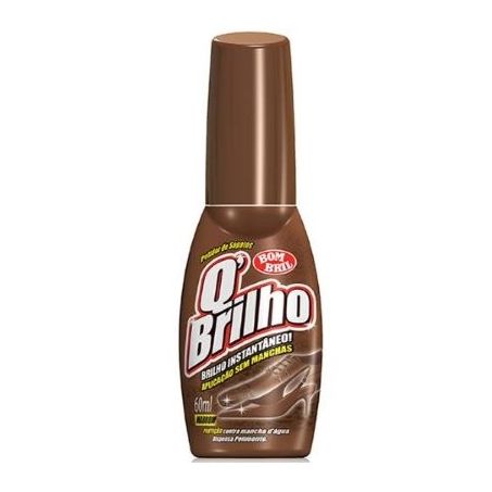 TINTA PARA CALÇADO Q'BRILHO MARROM 60ML