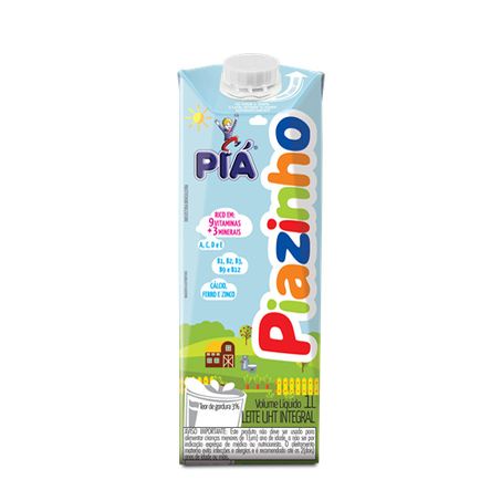 LEITE PIA 1LT PIAZINHO INTEGRAL