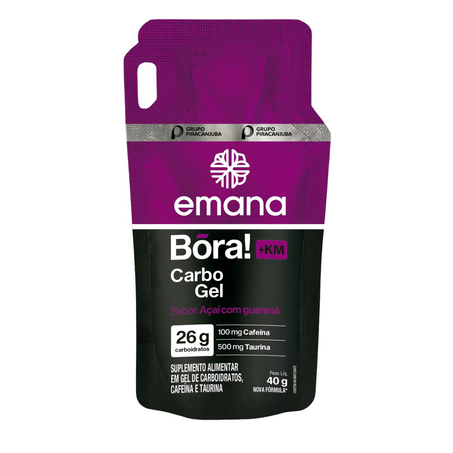 Suplemento em Gel Emana +KM 40g - Açaí com Guaraná