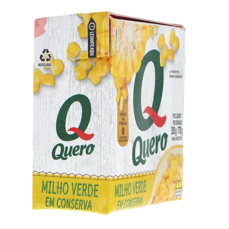 Milho Verde em Conserva Quero Caixa 280gr 360-30
