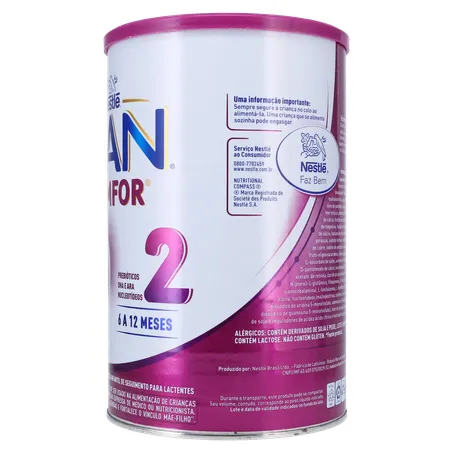 LEITE EM PÓ NAN CONFOR 6 A 12 MESES LATA 1,2KG 360-7