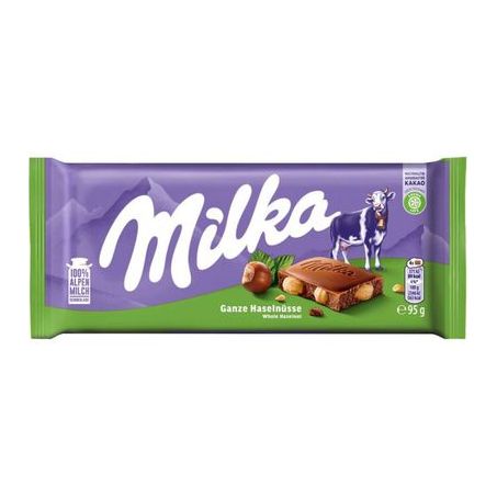 Tab milka c/avela inteira 95g