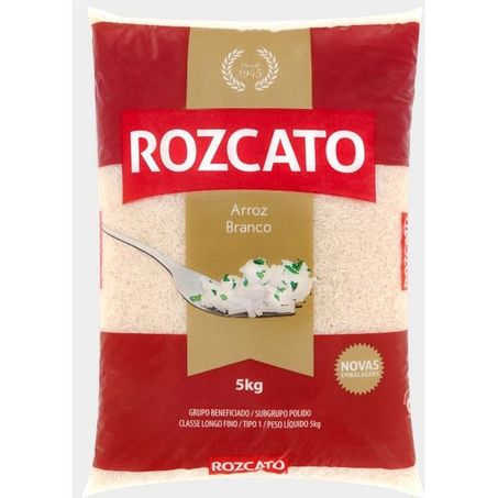 Arroz branco rozcato 5kg