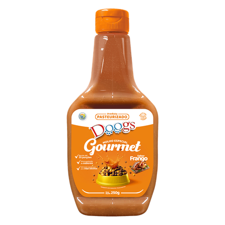 Molho Gourmet Doogs 250g Adulto Frango
