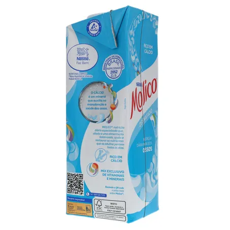 Leite Longa Vida Molico Desnatado Cx 1l 360-12