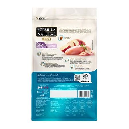 Ração Fórmula Natural Pro para Cães Adultos de Porte Mini e Pequeno Sabor Frango e Batata 20kg 360-3