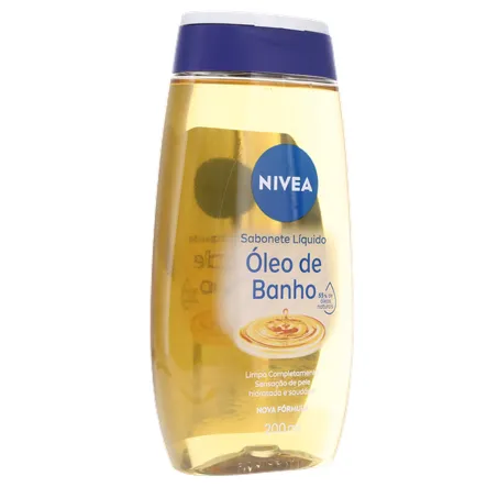 Sabonete Líquido em Óleo Nivea Natural Oil Embalagem 200ML 360-33
