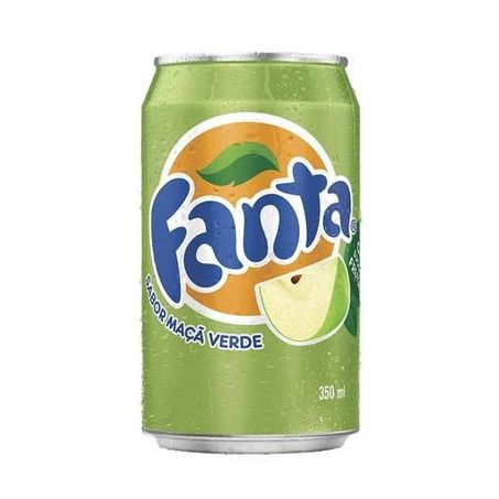 Refri fanta 350ml maca verde