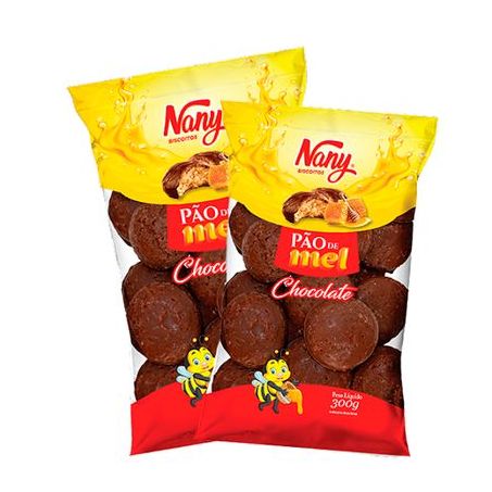 Pão mel chocolate nany 250g