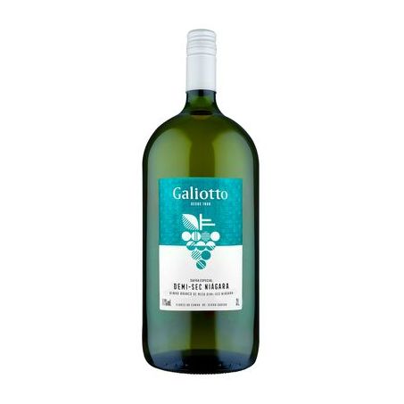 BEB. VINHO GALIOTTO NIAGARA BRANCO DEMI-SEC 2L