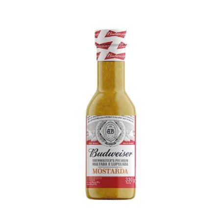 MOSTARDA 330G - BUDWEISER