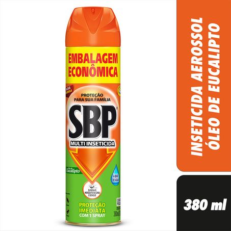 MULTI-INSETICIDA AEROSSOL ÓLEO DE EUCALIPTO SBP