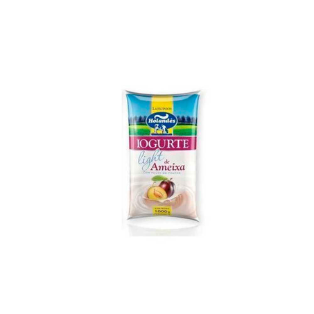 Iogurte Holandês Light Sabor Ameixa 1L