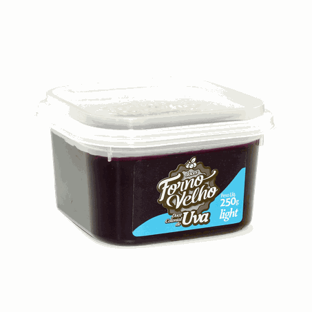 Doce de fruta forno velho light uva 250g