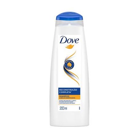 SHAMPOO DOVE 200ML RECONTRUCAO COMPLETA