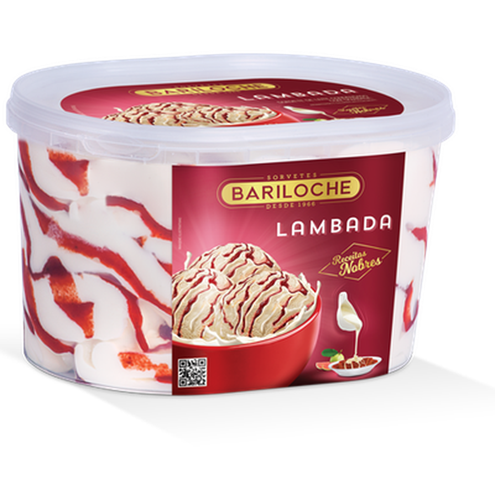 Andorinha Hiper Center - Sorvete Bariloche Lambada 1,5l