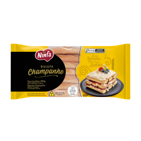 Biscoito Champagne Ninfa 150g 