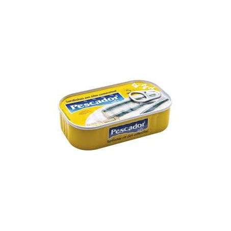 Sardinha Pescador Óleo Lata 125g 