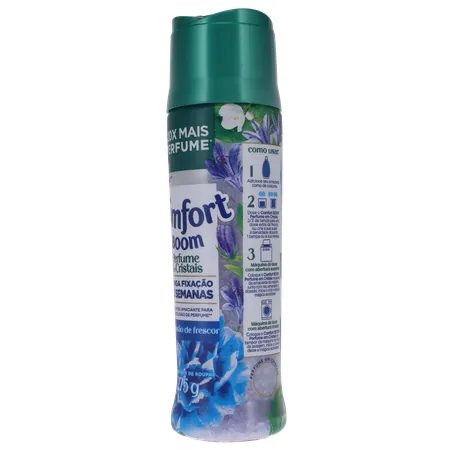 Odorizante de roupas comfort boom perfume em cristais explosão de frescor 275g 360-5