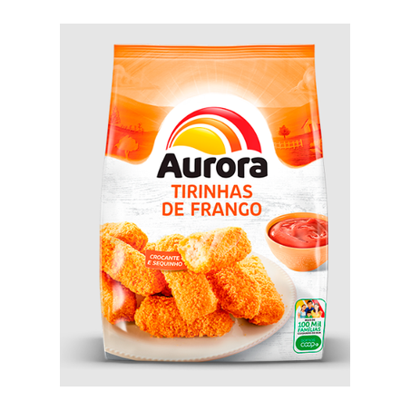EMPANADO TIRINHAS DE FGO AURORA 275G