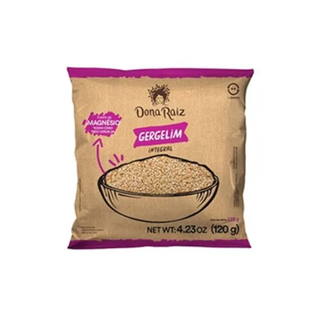 Gergelim intgral dona raiz 120g