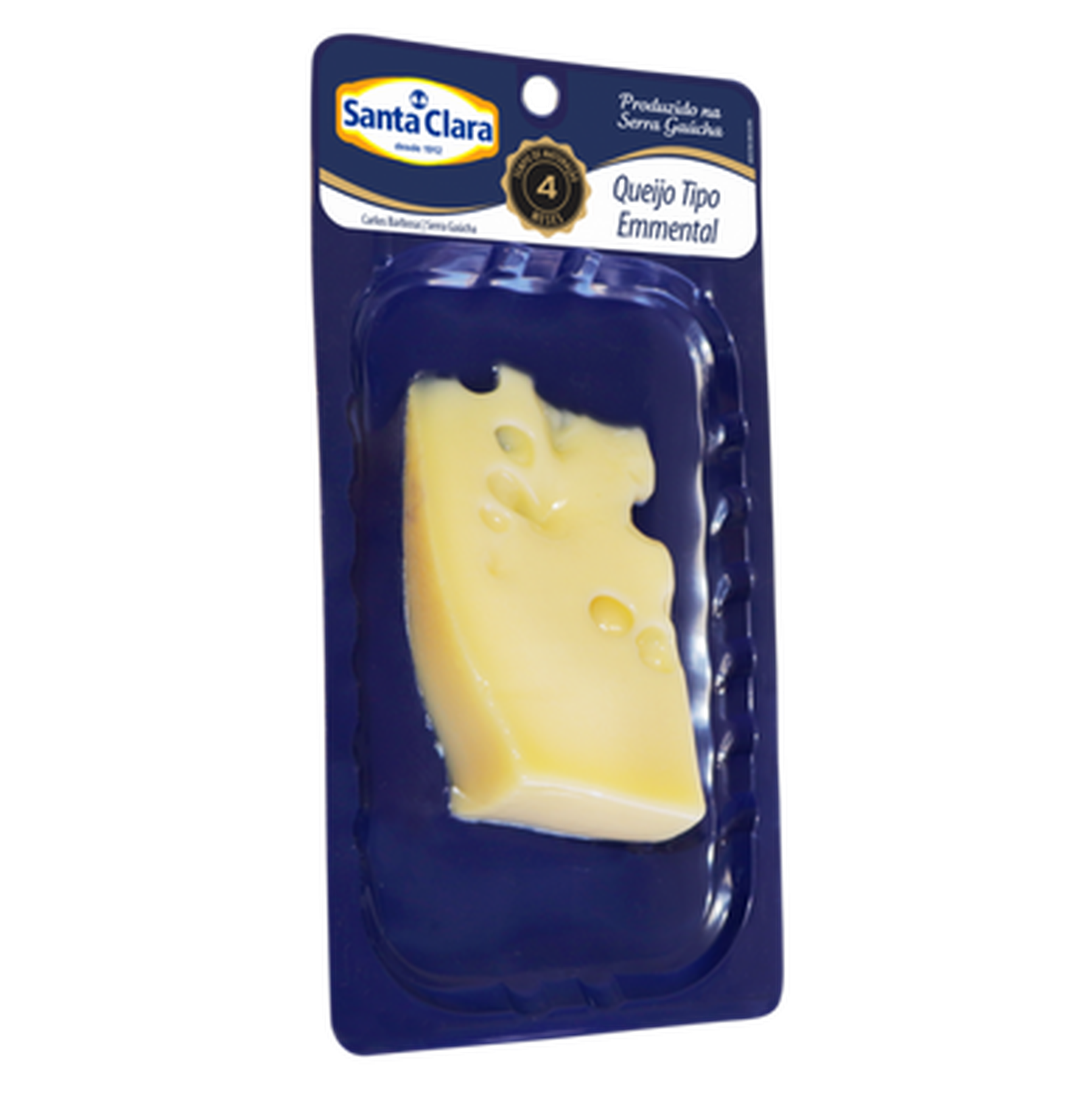 QUEIJO TIPO EMMENTAL 120G STA CLARA