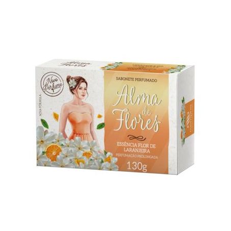 Sabonete alma de flores 130g flor de nar