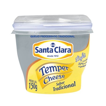 TEMPER CHEESE STA CLARA 150G LIGHT TR