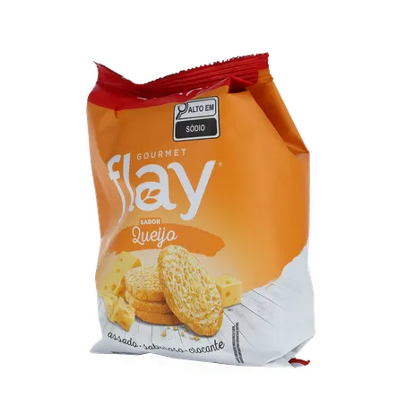 Snacks de Cereias Flay Gourmet Queijo Pacote 40gr 360-3