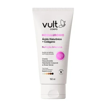 LOCÃO HIDRATANTE VULT 150ML AREAS SECAS COLAGENO VEGETAL