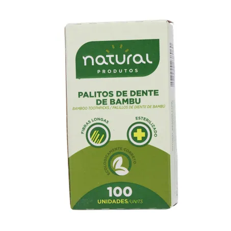 Palito dental natural bambu 100un 360-1