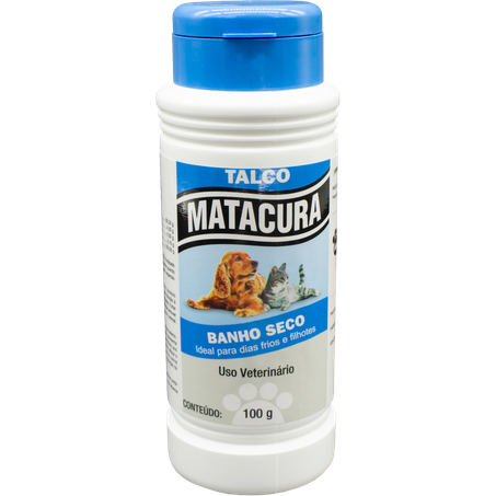 Talco matacura banho seco 100g