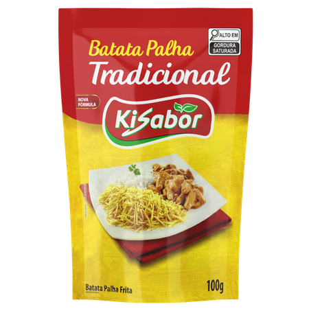 Batata Palha Kisabor Tradicional 100G