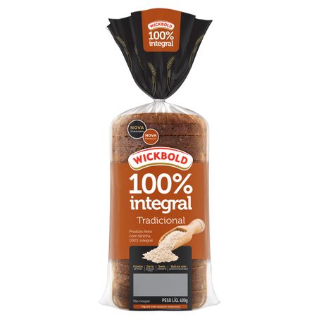PÃO INTEGRAL TRADICIONAL WICKBOLD