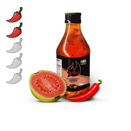 GELÉIA DE PIMENTA GELLEA DEFUMADA COM GOIABADA 280