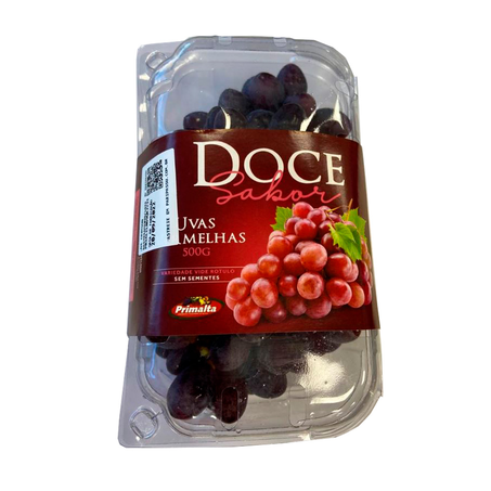 Uva Vermelha Doce Sabor Bandeja 500G
